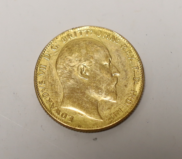 British gold coins, Edward VII sovereign 1904